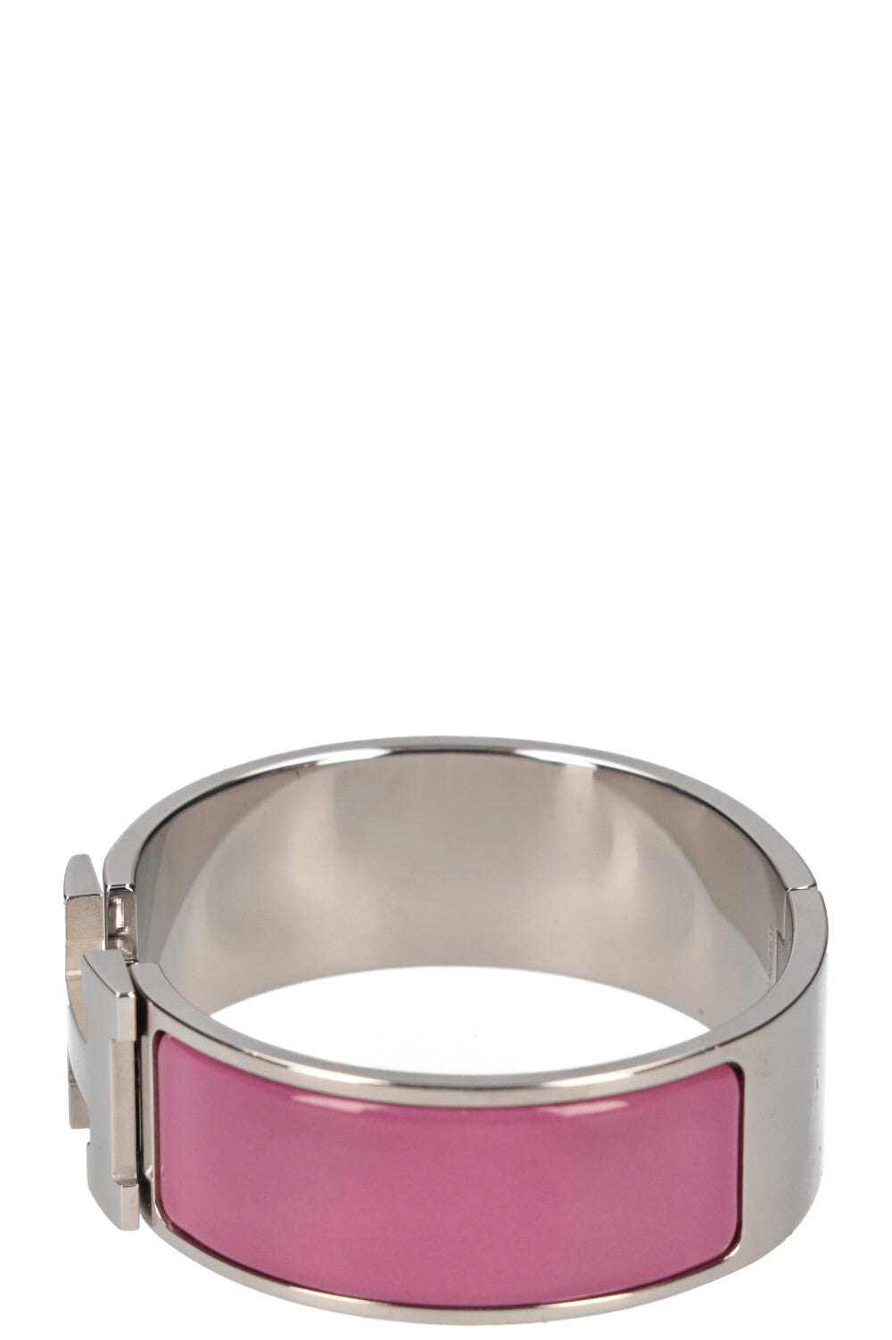 HERMÈS Clic H Bracelet Rose Pink