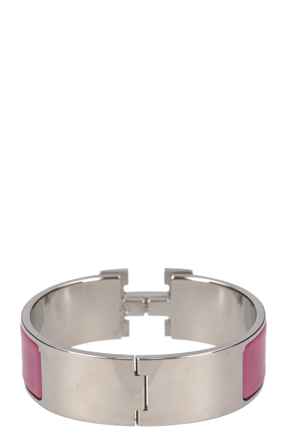 HERMÈS Clic H Bracelet Rose Pink