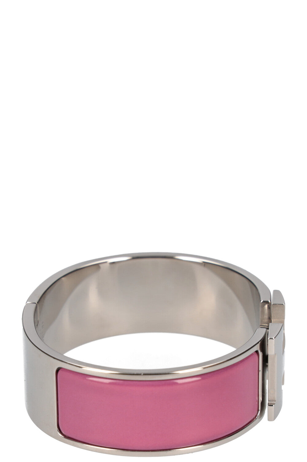 HERMÈS Clic H Bracelet Rose Pink