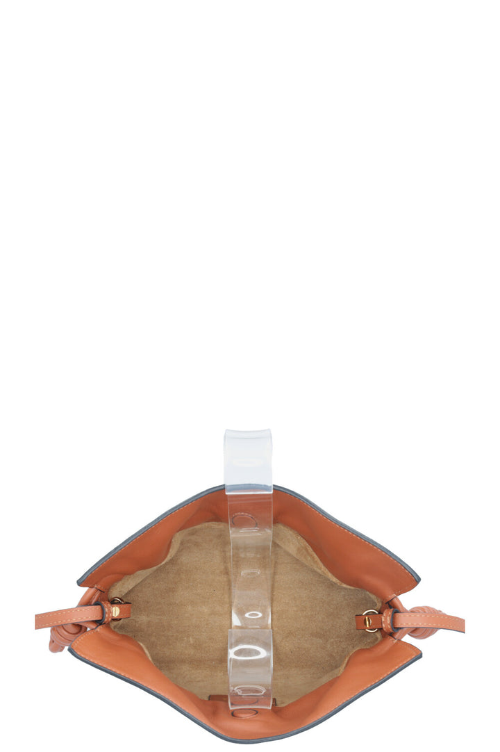 LOEWE x Joe Brainard Mini Pansies Flamenco Pouch