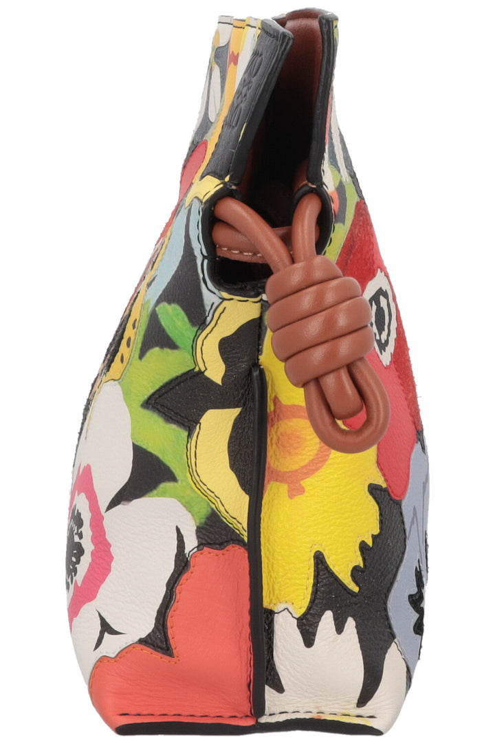 LOEWE x Joe Brainard Mini Pansies Flamenco Pouch