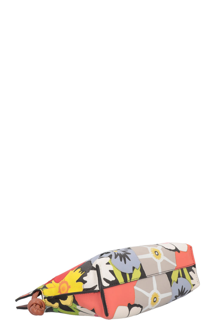 LOEWE x Joe Brainard Mini Pansies Flamenco Pouch