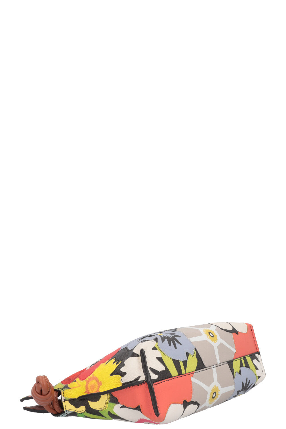 LOEWE x Joe Brainard Mini Pansies Flamenco Pouch
