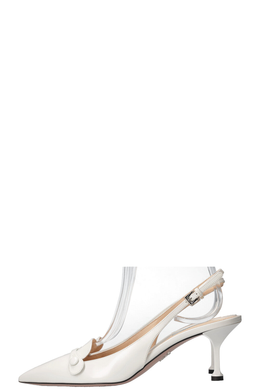 PRADA Heels White – REAWAKE