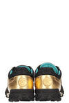 CHANEL Sneakers Black&Gold Metallic 19A