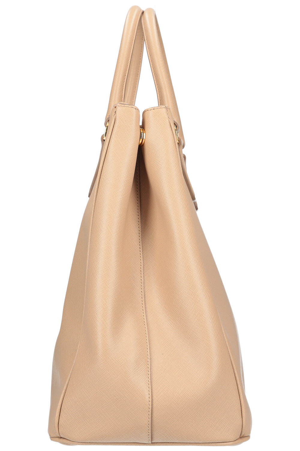 PRADA Galleria Extra Large Handbag Saffiano Beige