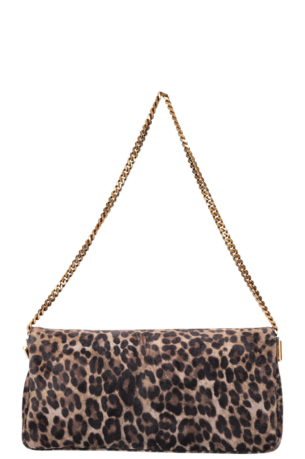 SAINT LAURENT 2020 Kate Tassell Flap Bag Leopard Print