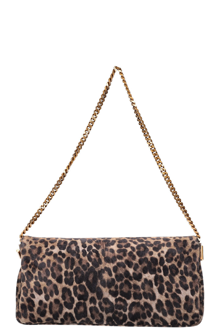 SAINT LAURENT 2020 Kate Tassell Flap Bag Imprimé Léopard