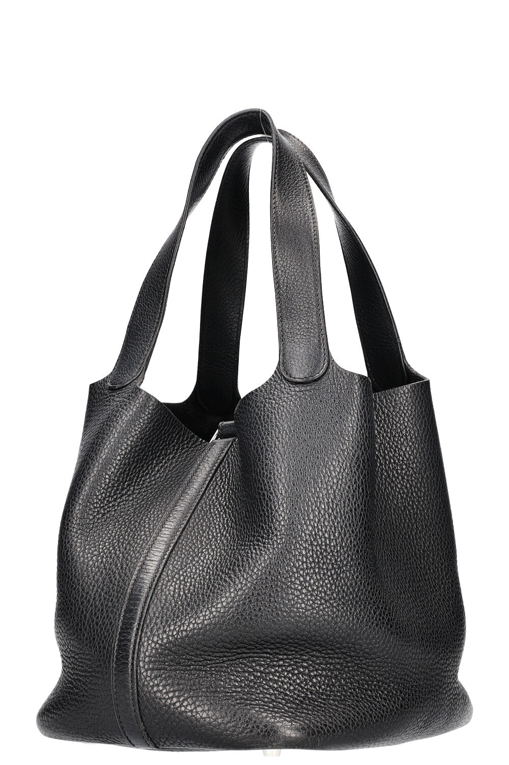 HERMÈS Picotin Bag 22 Clemence Black