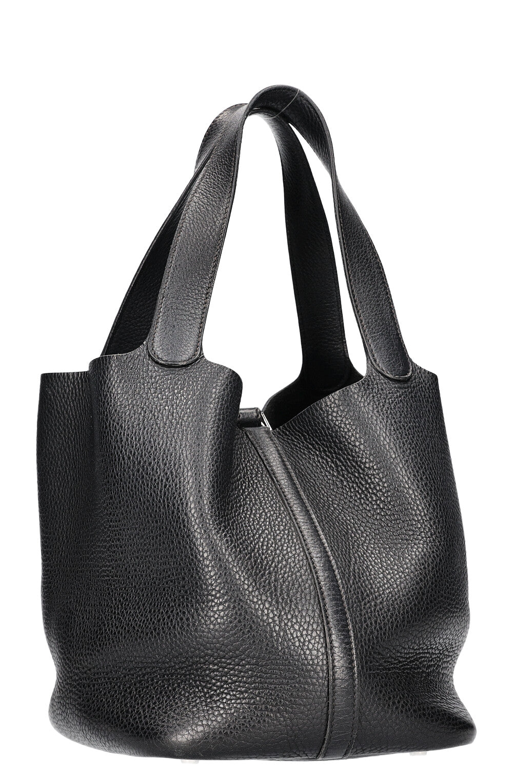 HERMÈS Picotin Bag 22 Clemence Black