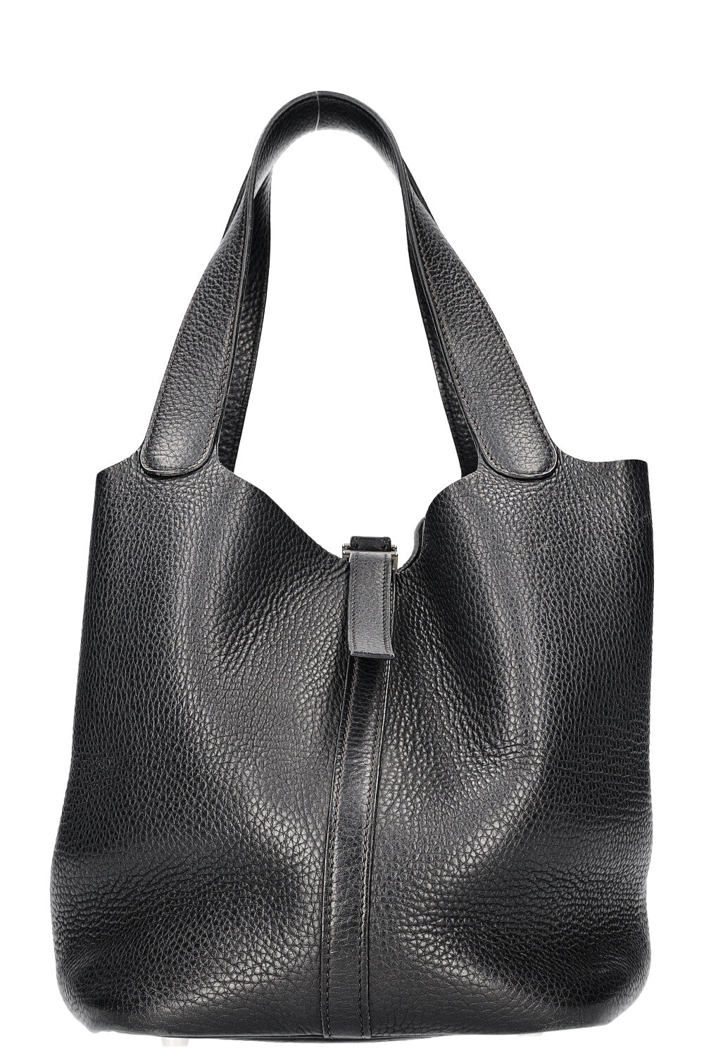 HERMÈS Picotin Bag 22 Clemence Black