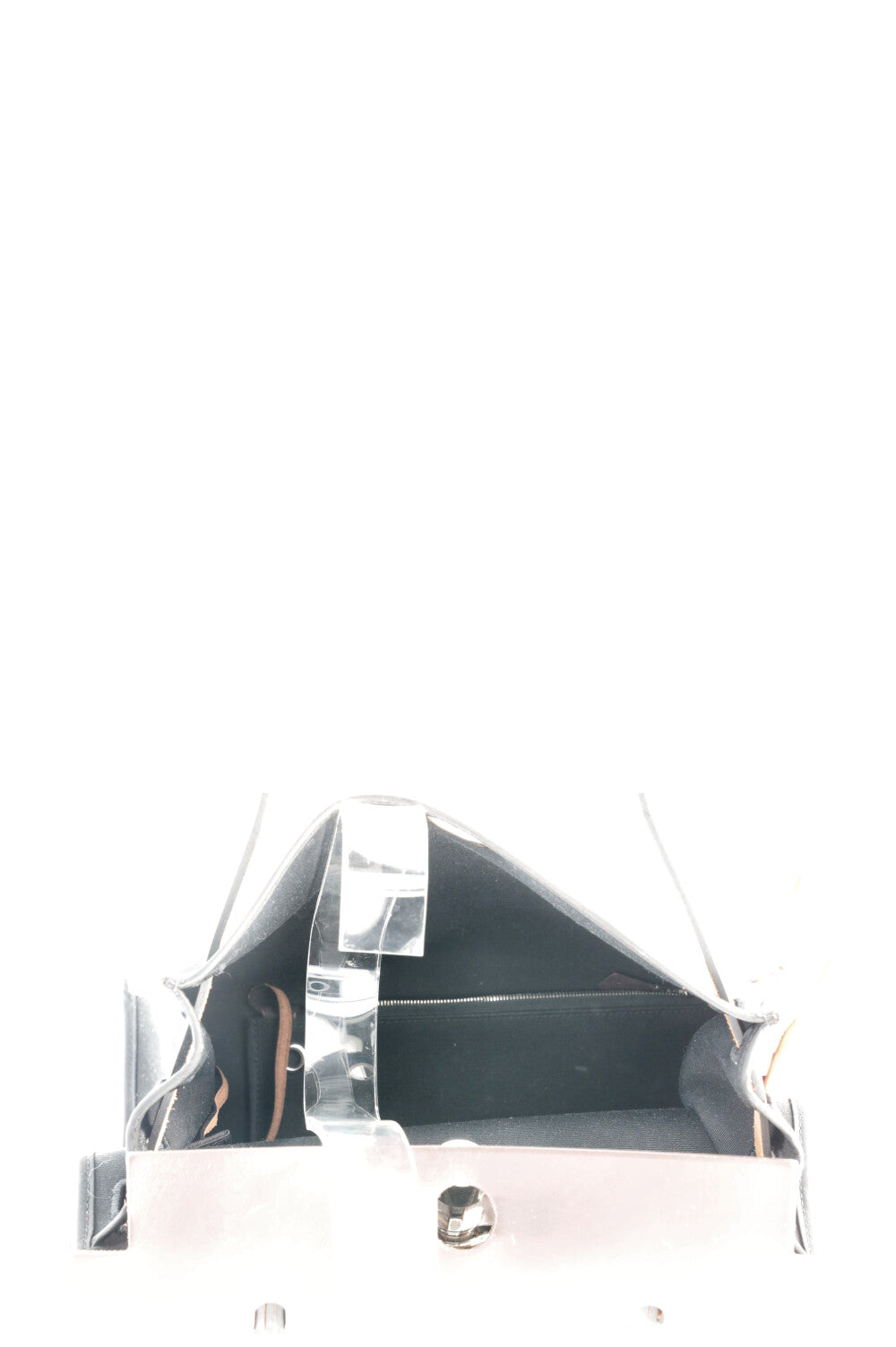 HERMÈS Herbag Zip 31 Canvas Black Brown