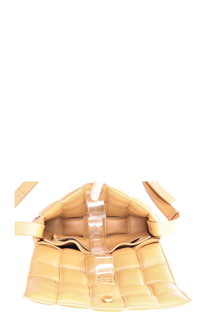 BOTTEGA VENETA Padded Cassette Caramel