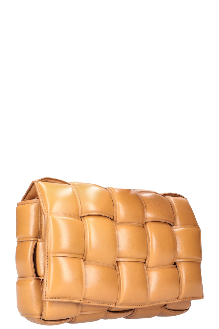 BOTTEGA VENETA Padded Cassette Caramel