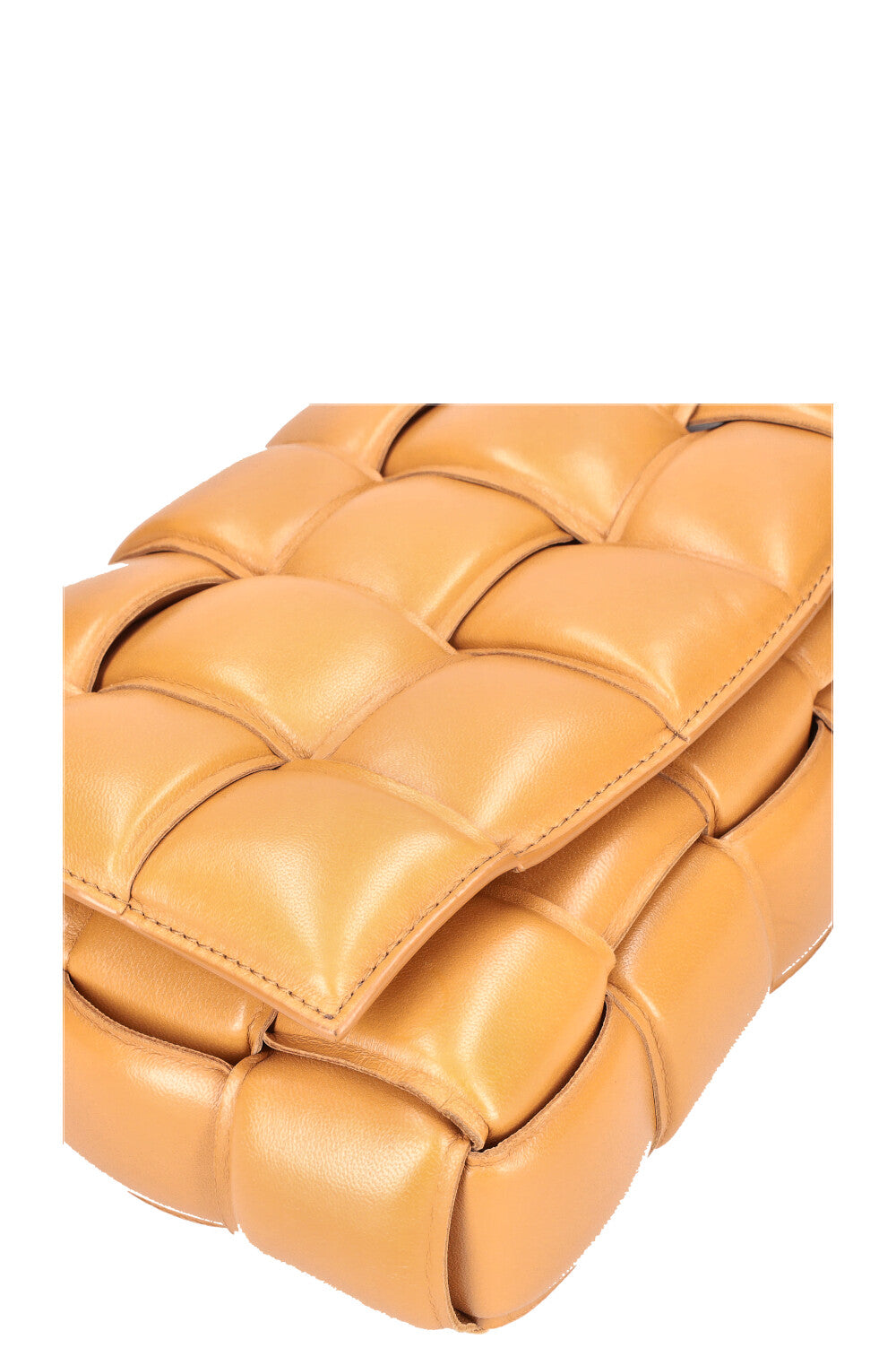 BOTTEGA VENETA Padded Cassette Caramel