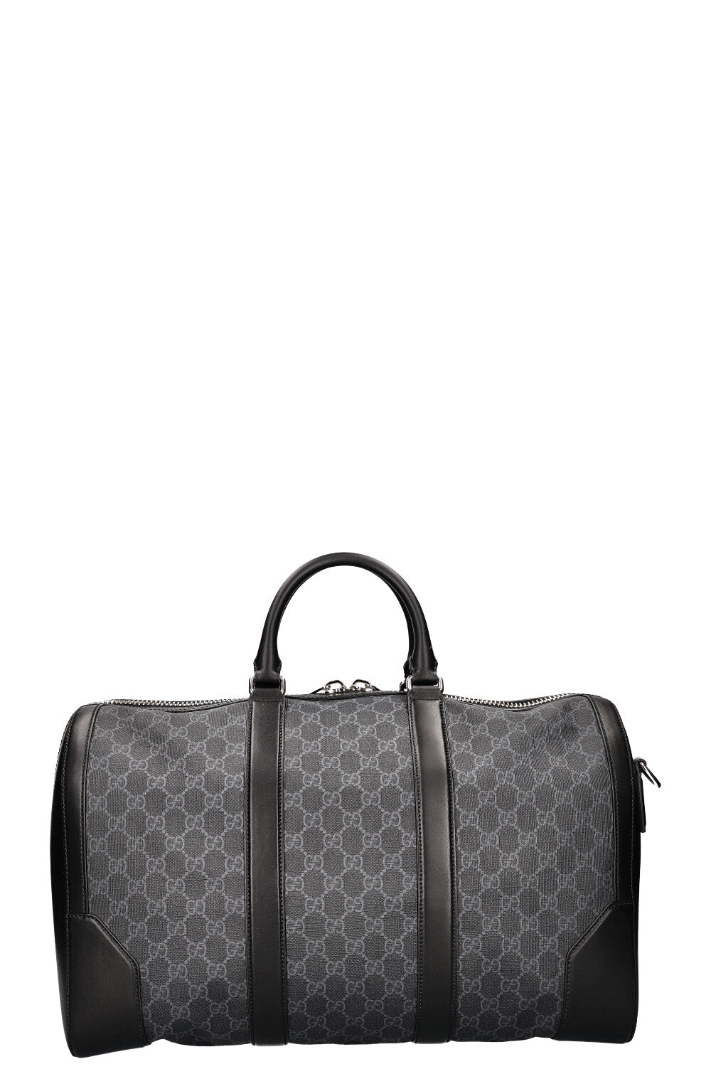 GUCCI Soft GG Supreme Carry On Duffel Bag Grey