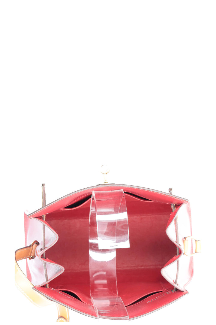 HERMÈS Kelly Sport 20 PM Coffret Rouge Or