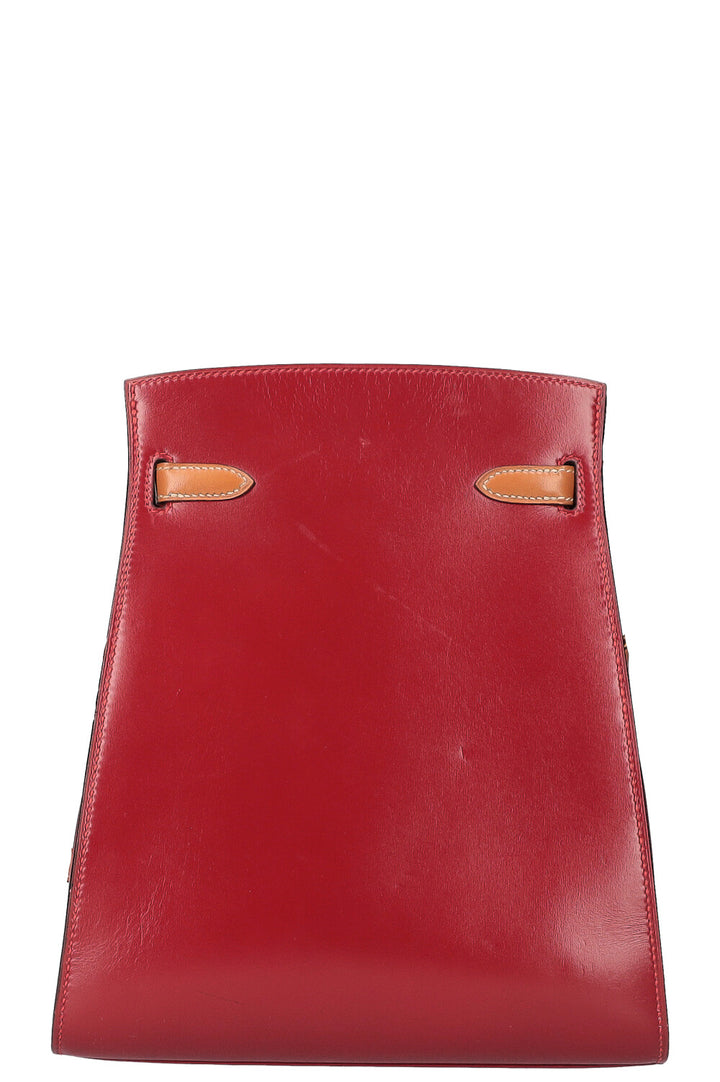HERMÈS Kelly Sport 20 PM Coffret Rouge Or