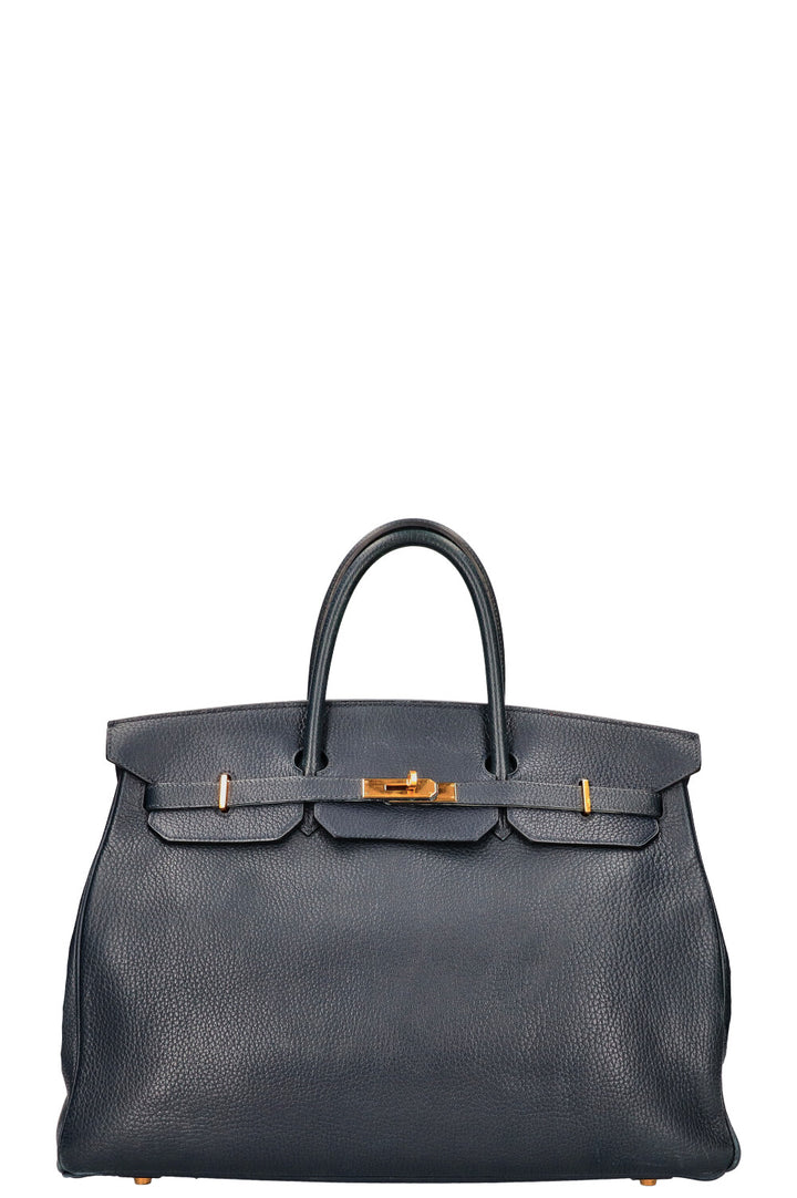 HERMÈS Birkin 40 Togo Dark Blue