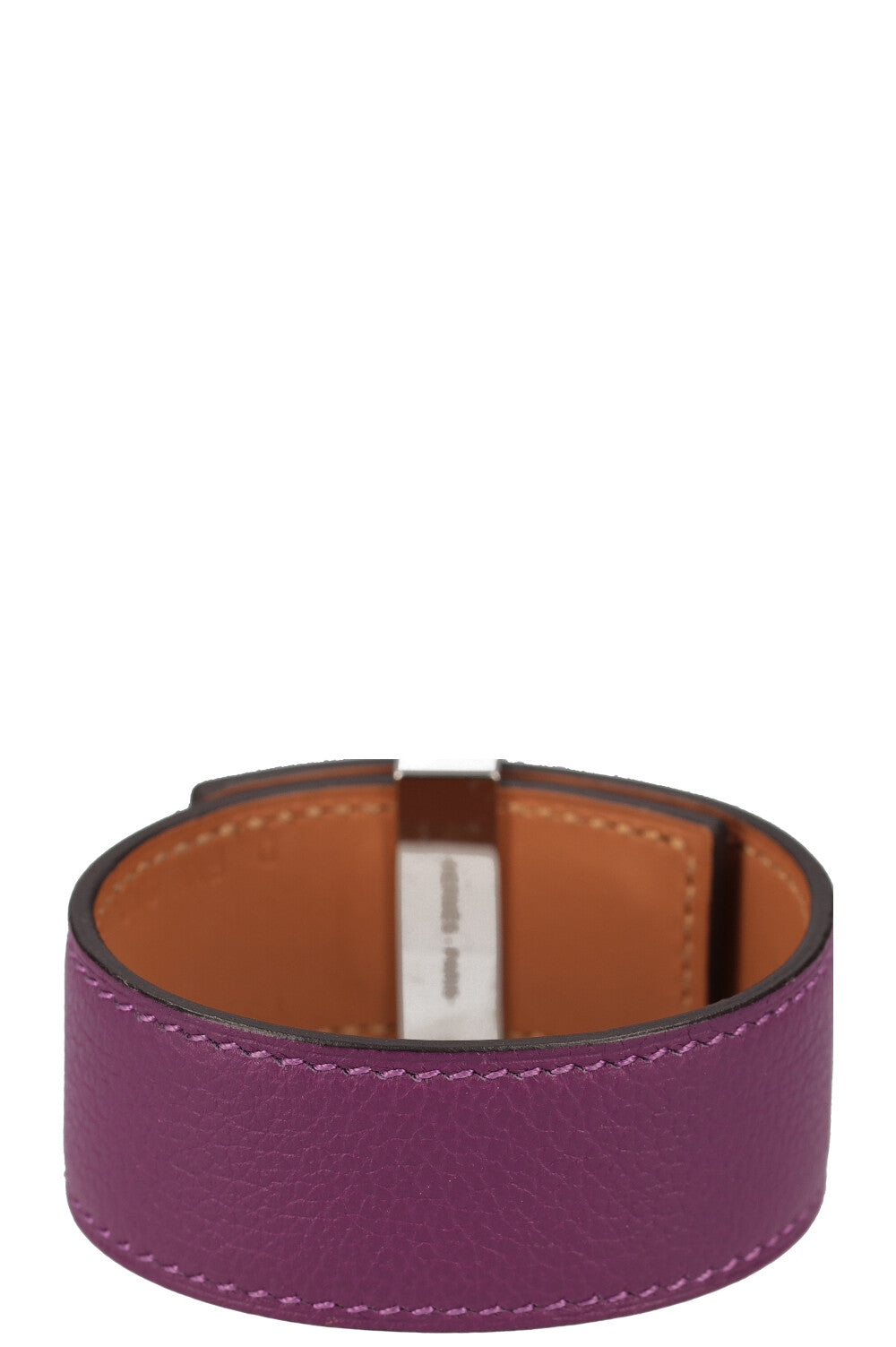 HERMÈS Collier De Chien 24 Bracelet Purple Swift