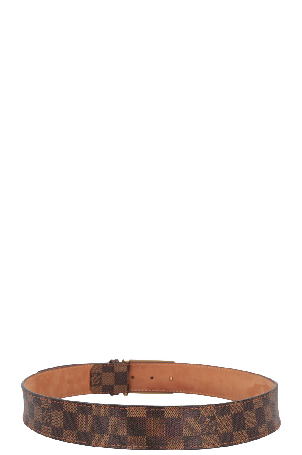 LOUIS VUITTON Inventor Belt Damier Ebene