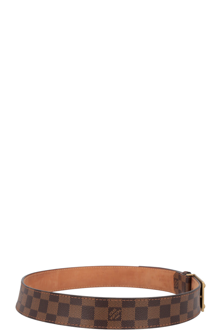 LOUIS VUITTON Inventor Belt Damier Ebene