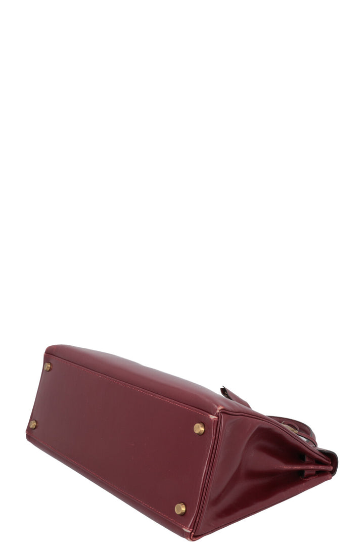 HERMÈS Kelly 32 Rouge Box Rouge H