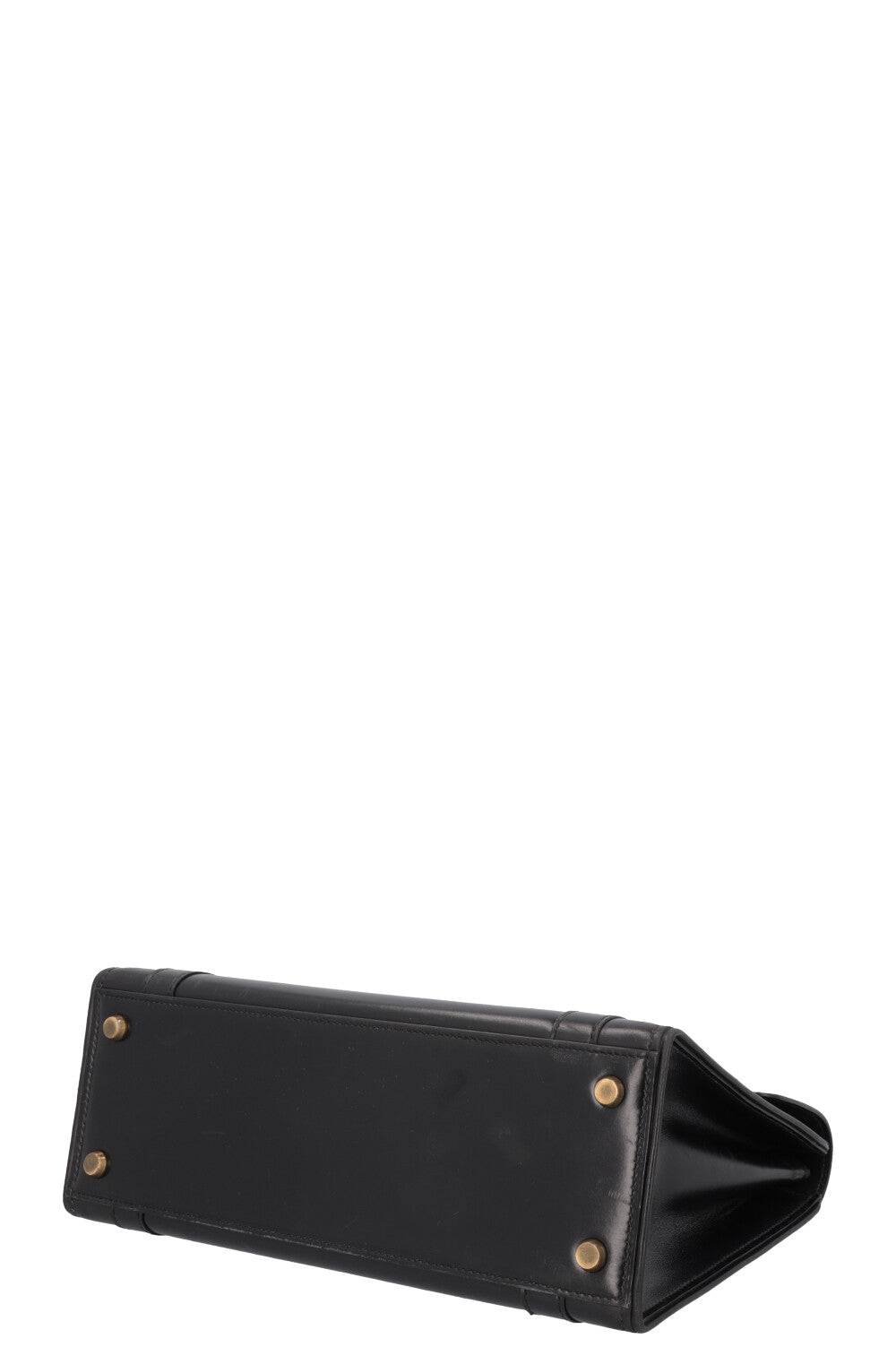 HERMÈS Drag Top Handle Bag Black Box