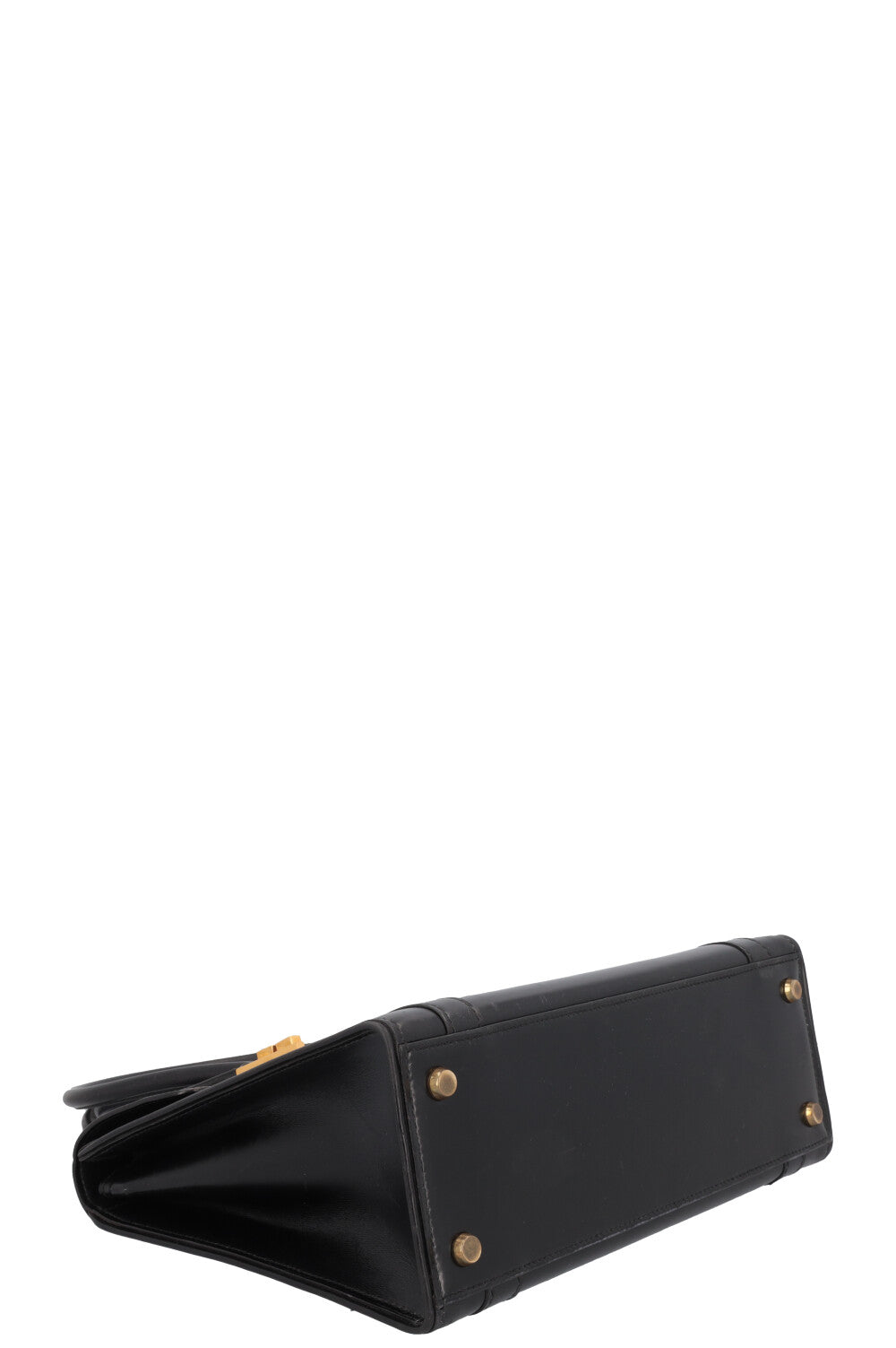 HERMÈS Drag Top Handle Bag Black Box