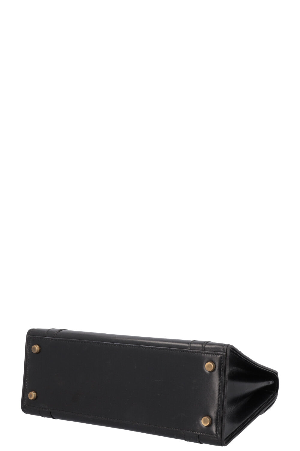HERMÈS Drag Top Handle Bag Black Box