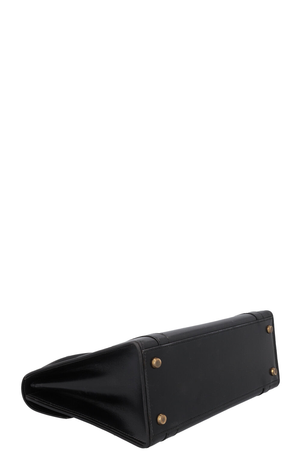 HERMÈS Drag Top Handle Bag Black Box