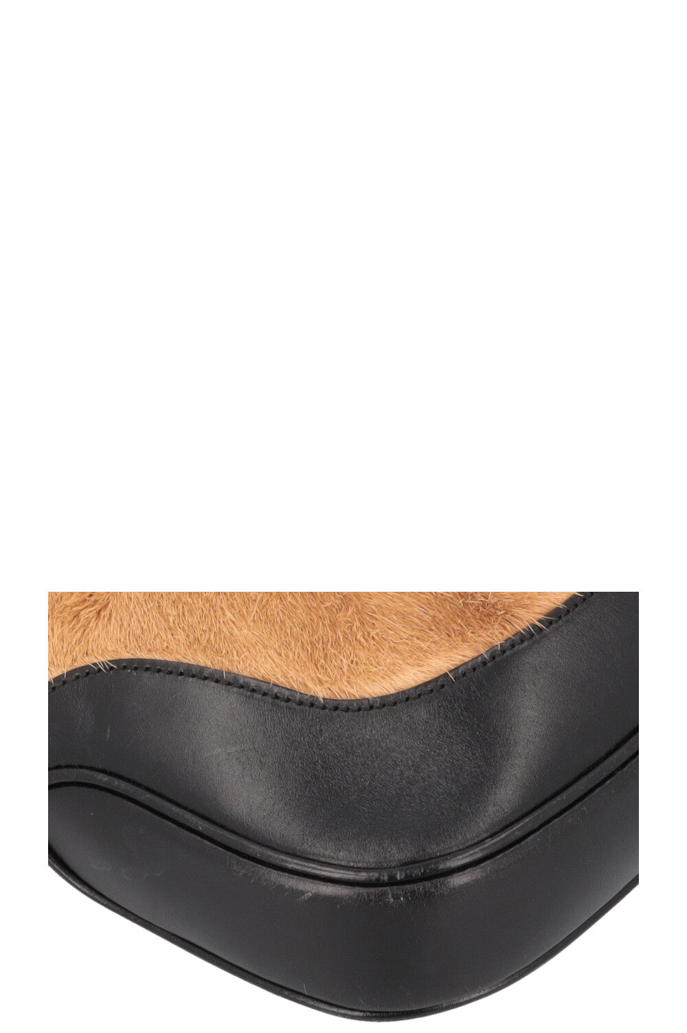 GUCCI Jackie Bag Poil de Poney Noir Marron