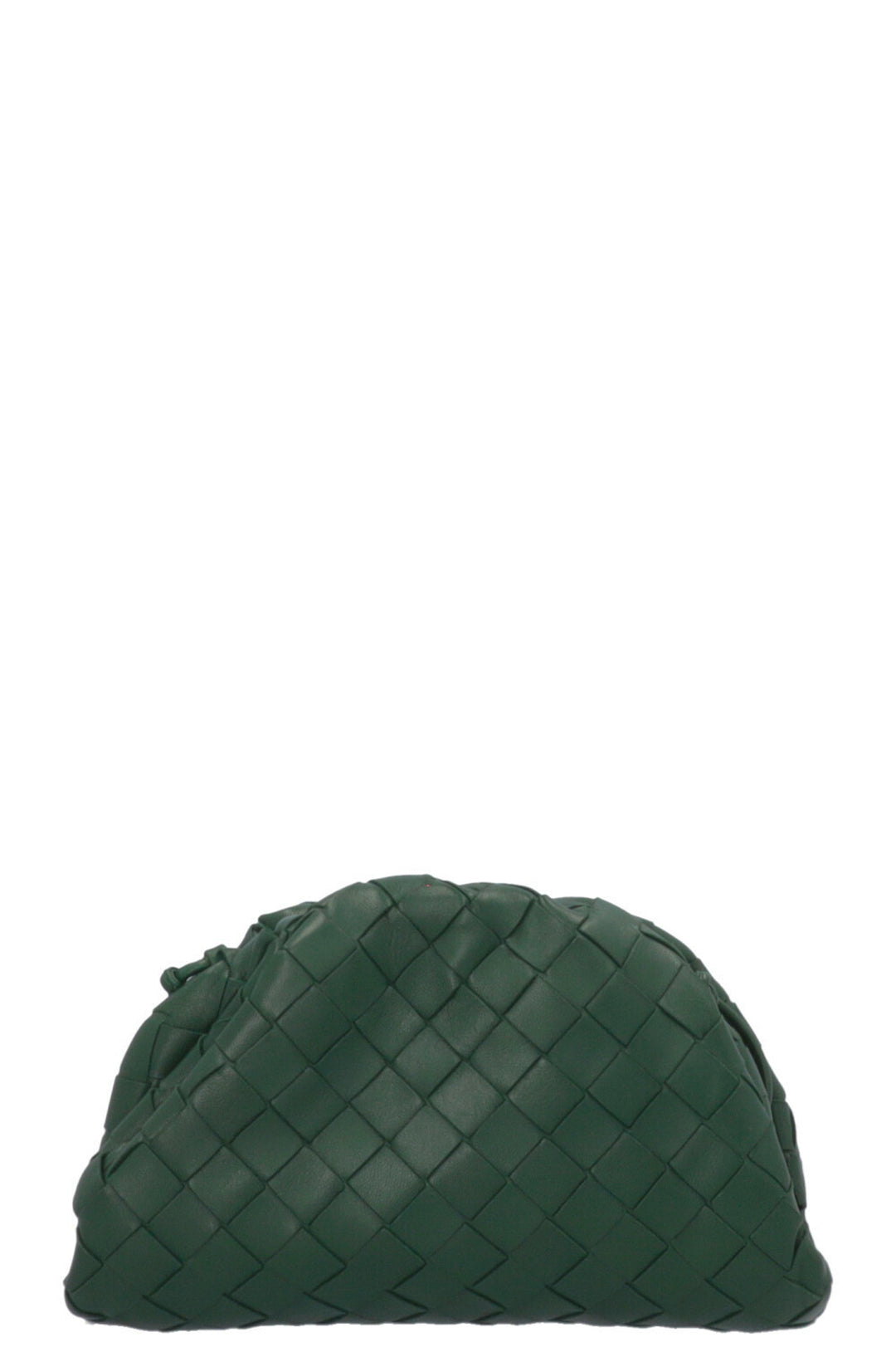 BOTTEGA VENETA The Mini Pouch Intrecciato Green