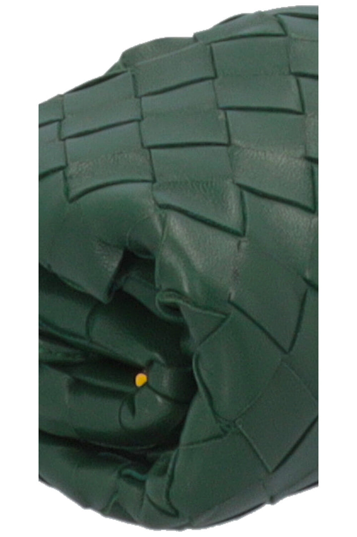 BOTTEGA VENETA The Mini Pouch Intrecciato Green