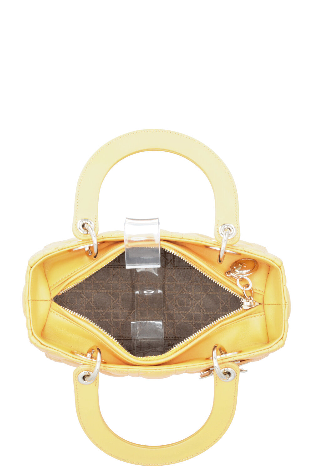 CHRISTIAN DIOR Medium Lady Dior Yellow – REAWAKE