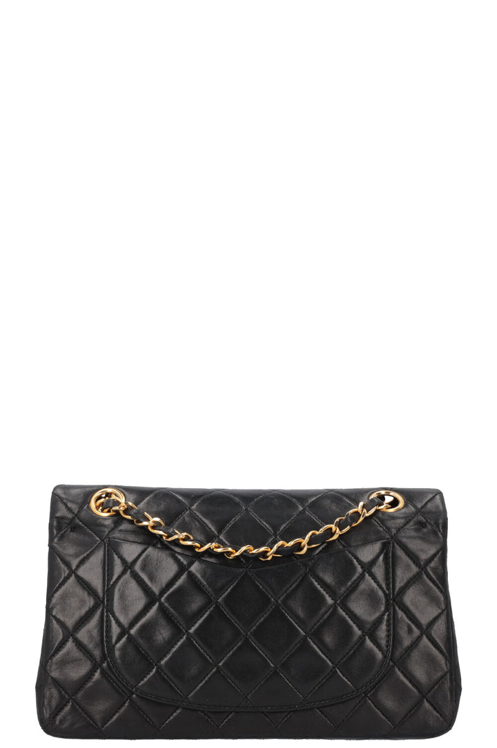 CHANEL Vintage Double Flap Bag Small Black