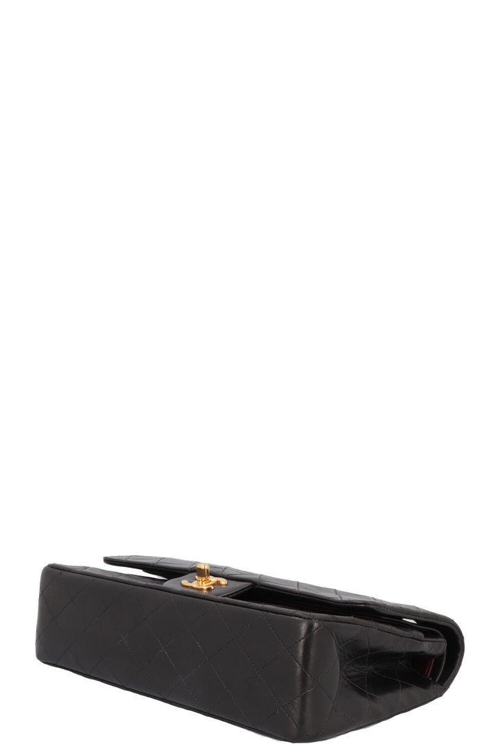 CHANEL Vintage Medium Double Flap Bag Black