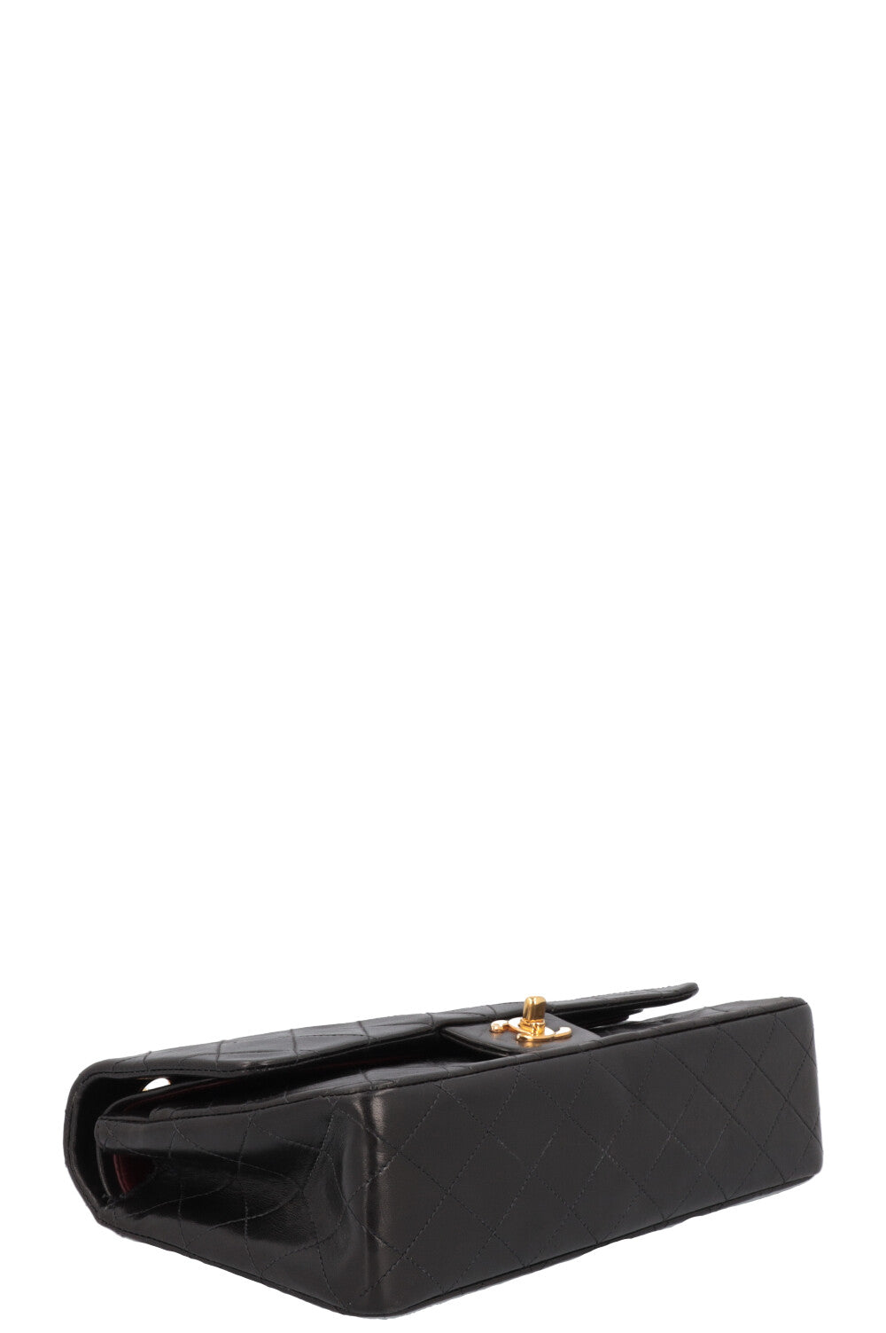 CHANEL Vintage Medium Double Flap Bag Black