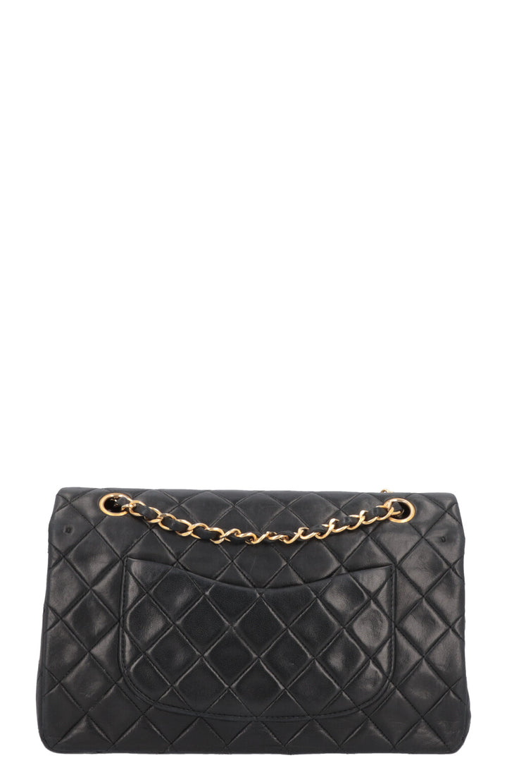 CHANEL Vintage Medium Double Flap Bag Black