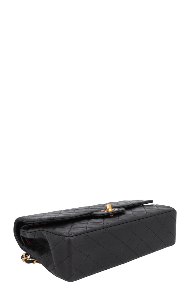 CHANEL Vintage Medium Double Flap Bag Black
