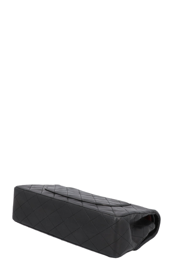 CHANEL Vintage Medium Double Flap Bag Black