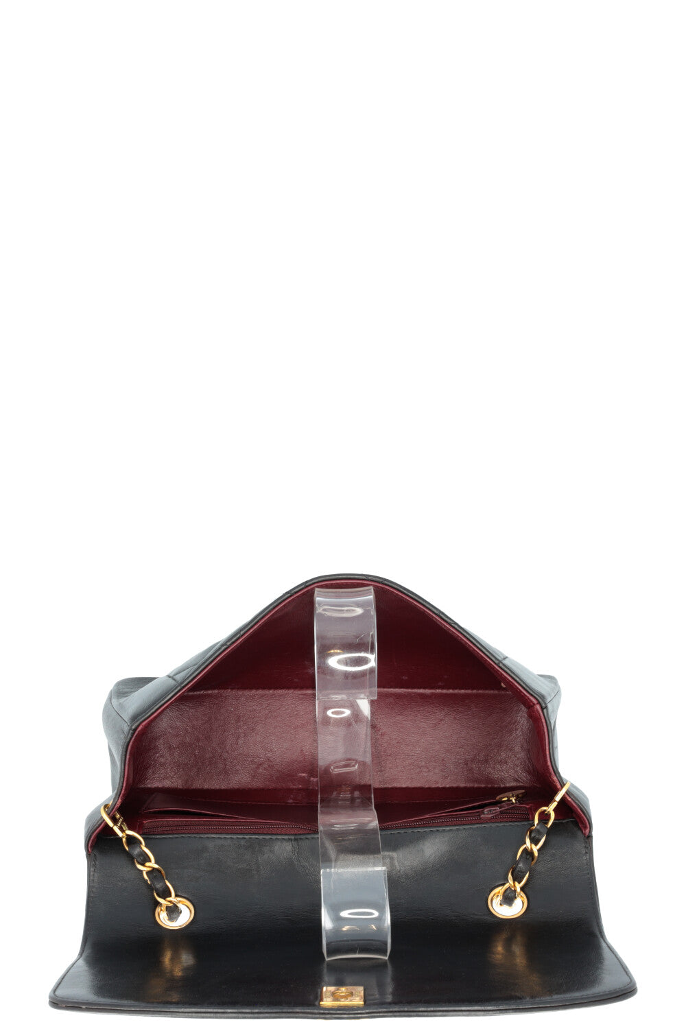 CHANEL Vintage Diana Bag Medium Black