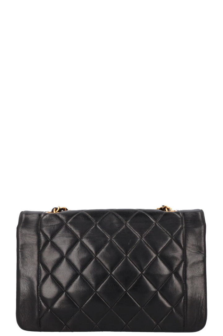 CHANEL Vintage Diana Bag Medium Black