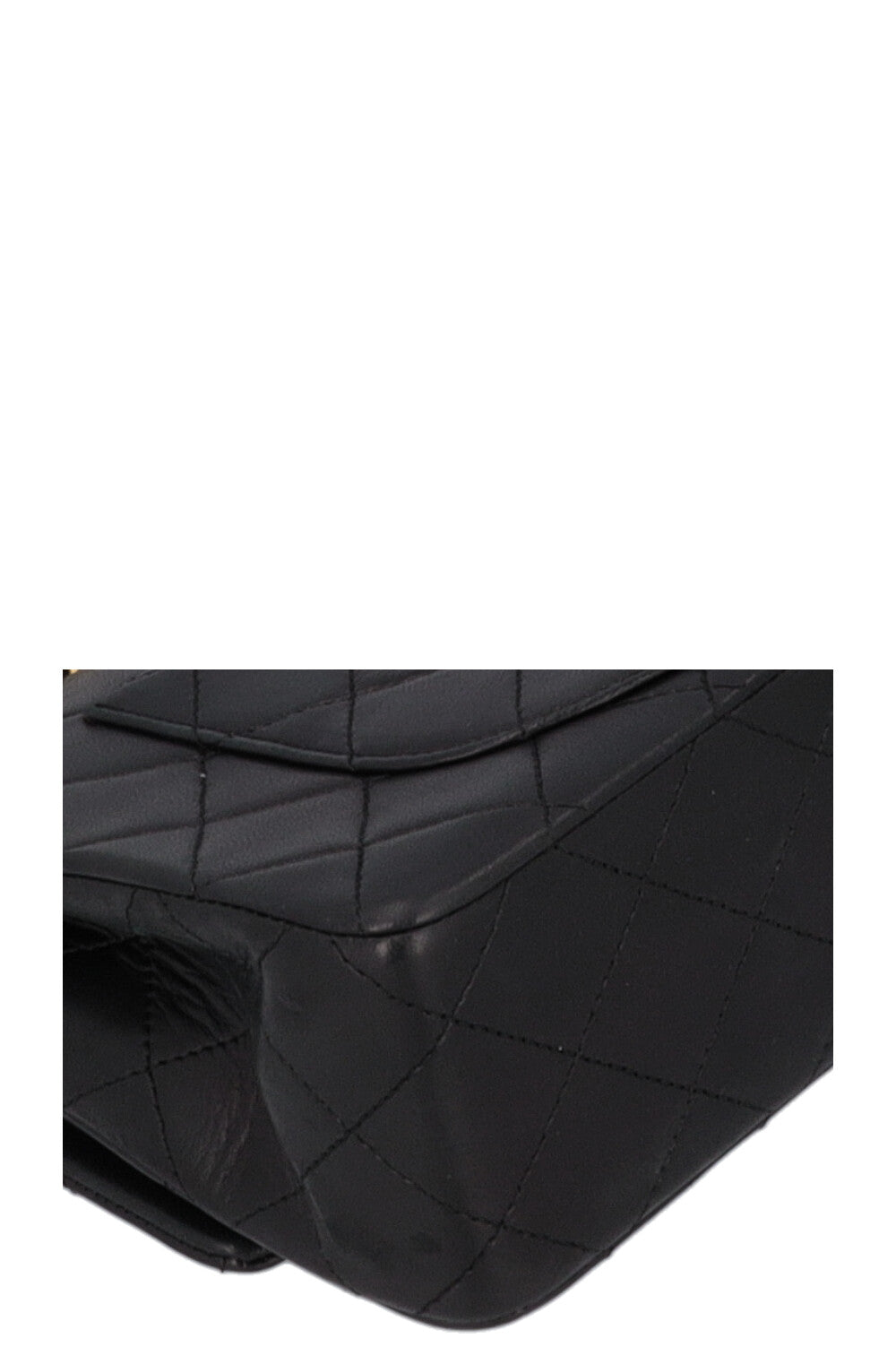 CHANEL Vintage Double Flap Bag Small Black