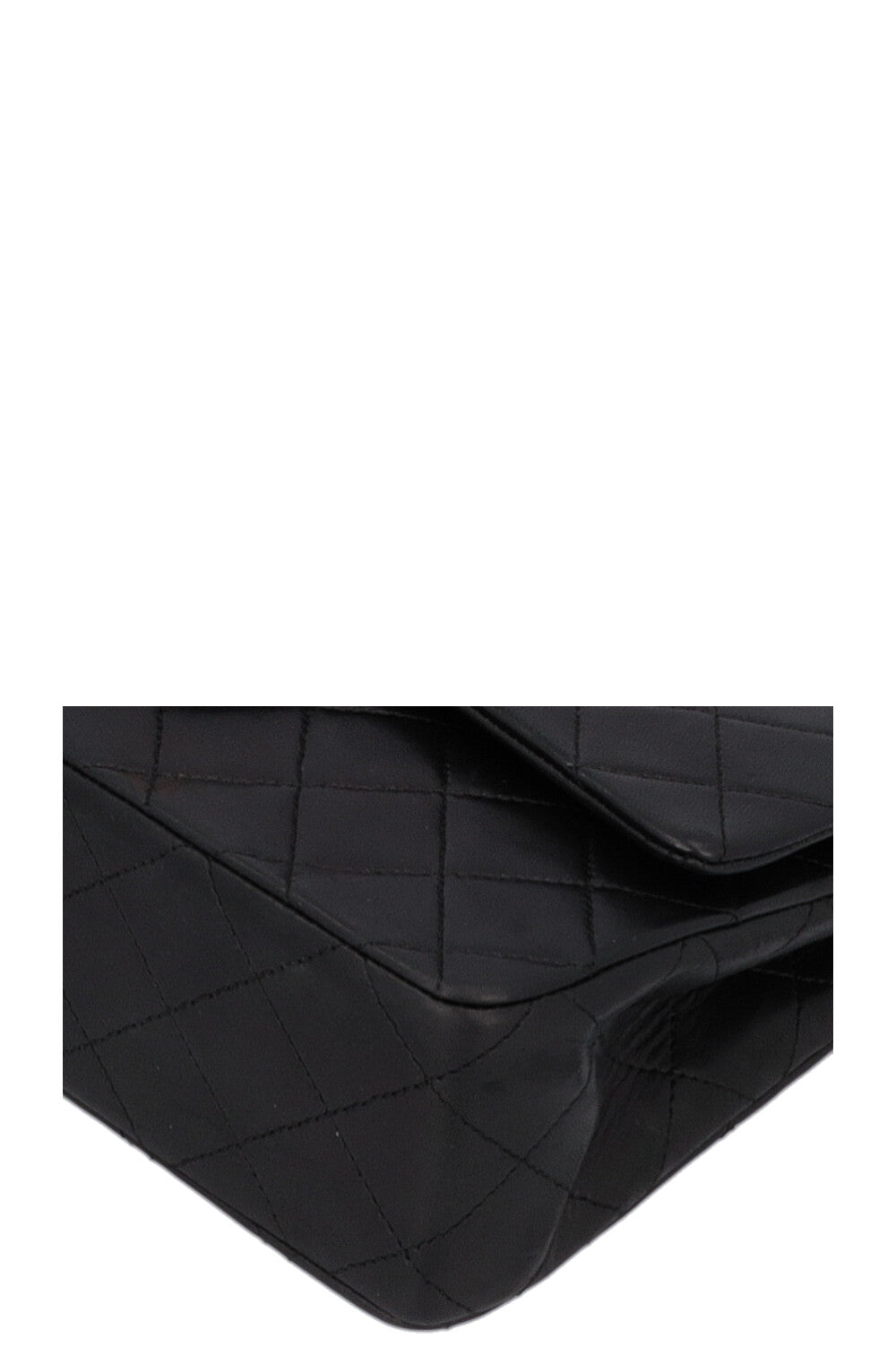 CHANEL Vintage Double Flap Bag Small Black