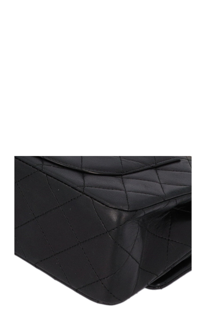 CHANEL Vintage Double Flap Bag Small Black