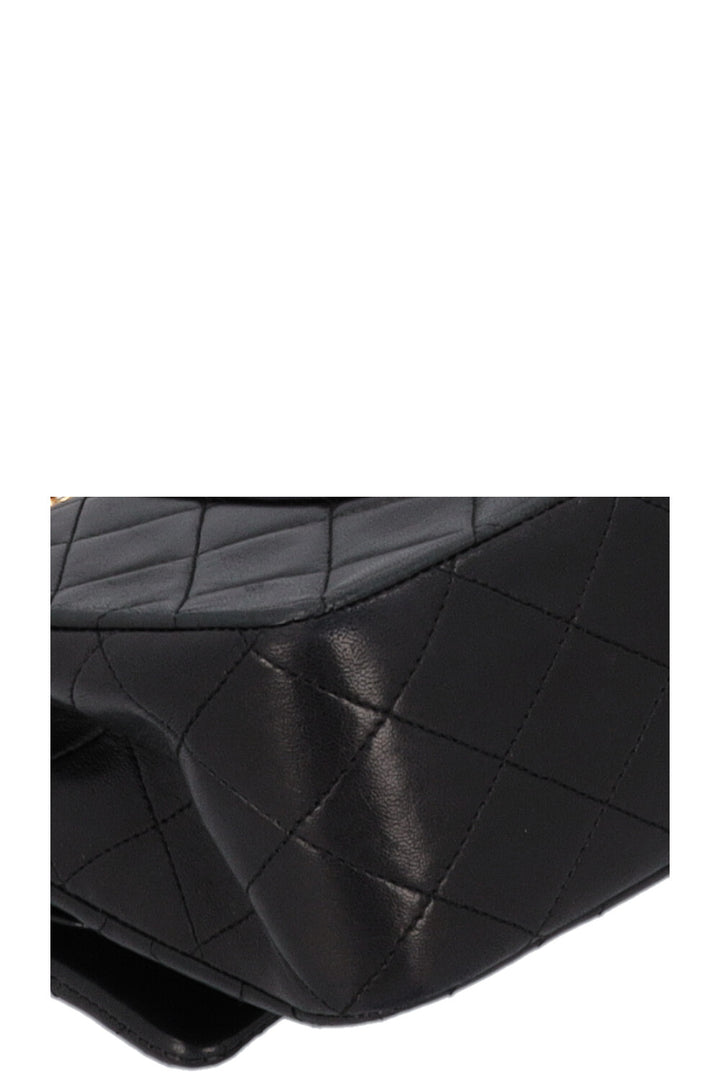 CHANEL Vintage Medium Double Flap Bag Black