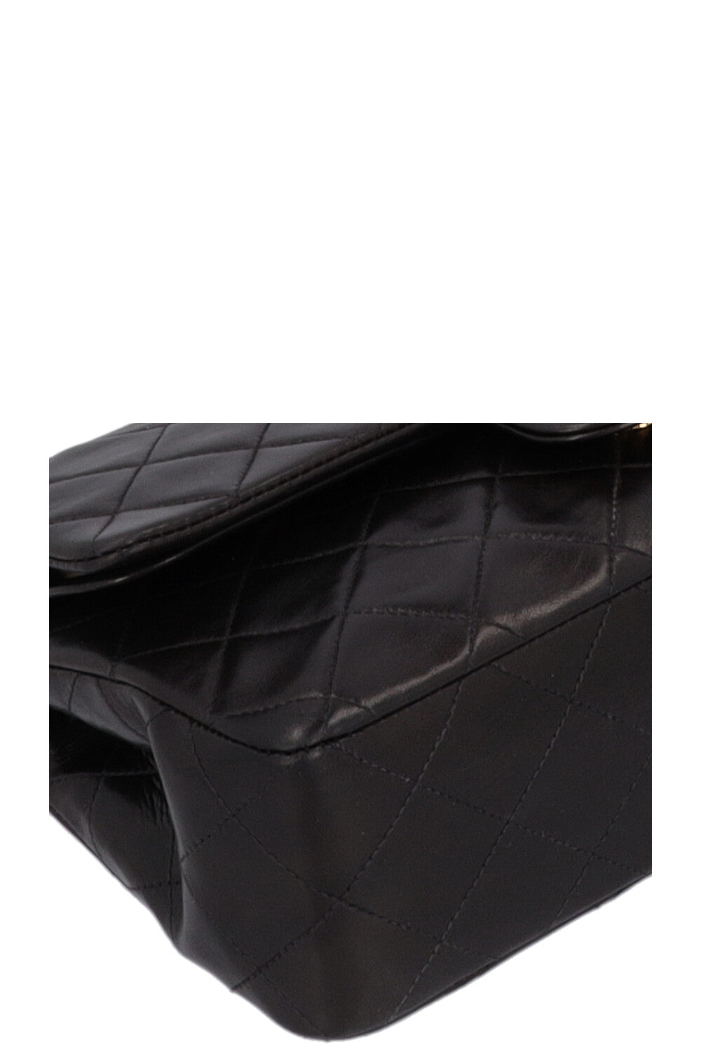 CHANEL Vintage Double Flap Bag Small Black