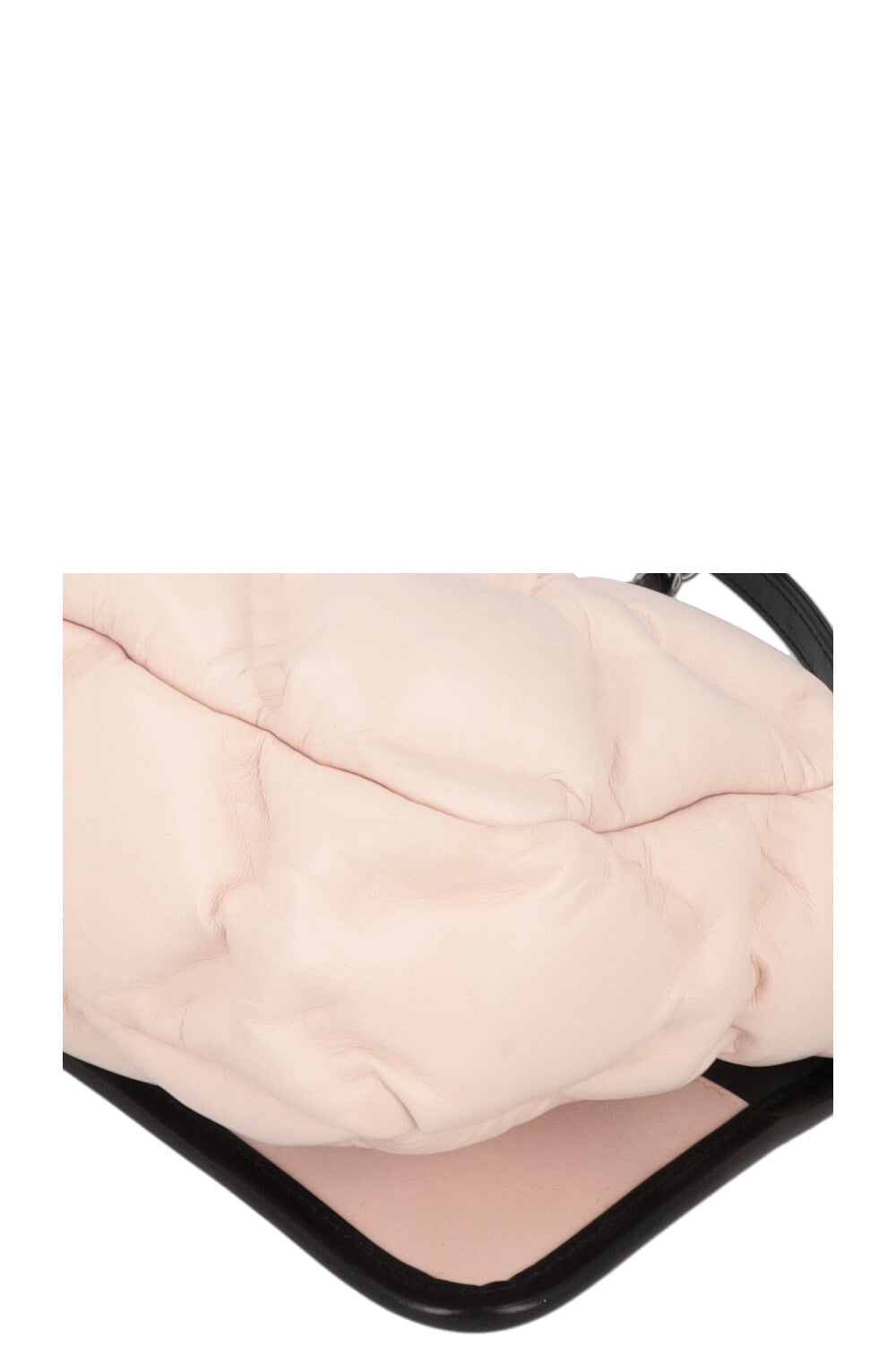 CHANEL Chesterfield Flap Bag Nude Black