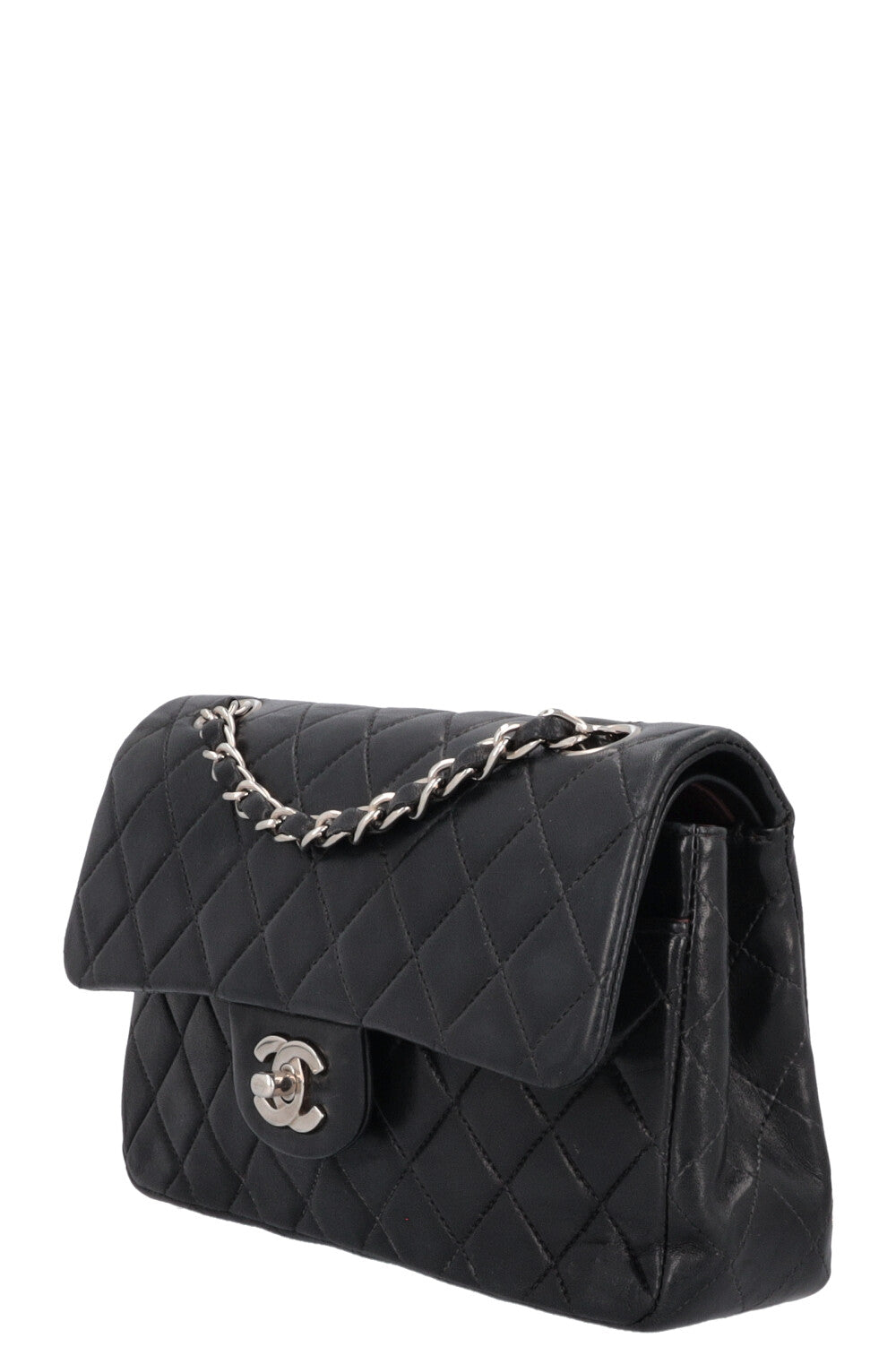 CHANEL Small Double Flap Bag Black